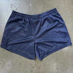 FINL 365 Size Medium Navy Mesh Athletic Running Shorts